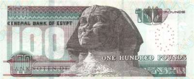 Ägypten - 100  Pounds (#076-23_UNC)