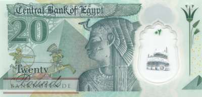 Egypt - 20  Pounds (#079_UNC)