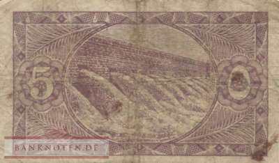 Ägypten - 5  Piastres (#163_VG)