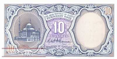 Egypt - 10  Piastres (#189b_UNC)