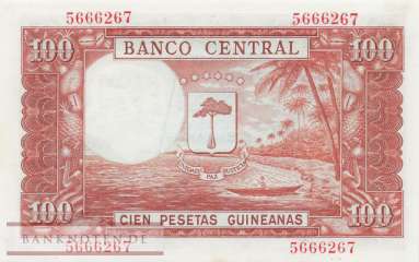 Equatorial Guinea - 1.000  Bipkwele (#018_UNC)