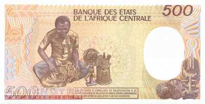 Equatorial Guinea - 500  Francs (#020_UNC)