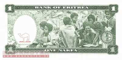 Eritrea - 1  Nakfa (#001_UNC)