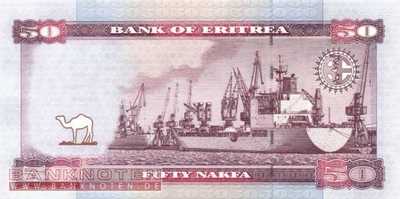 Eritrea - 50 Nakfa (#007_UNC)