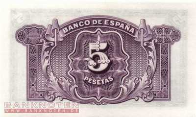 Spain - 5  Pesetas (#085_UNC)