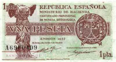 Spain - 1  Peseta (#094_UNC)