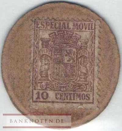 Spain - 10  Centimos (#096P_AU)