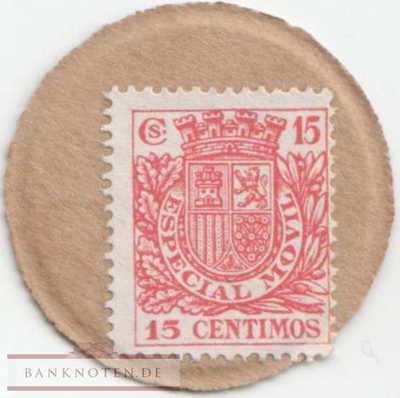 Spain - 15  Centimos (#096R_UNC)