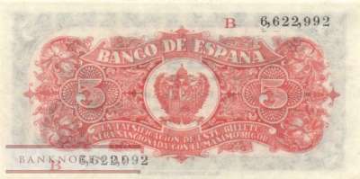 Spanien - 5  Peseta (#106a_UNC)