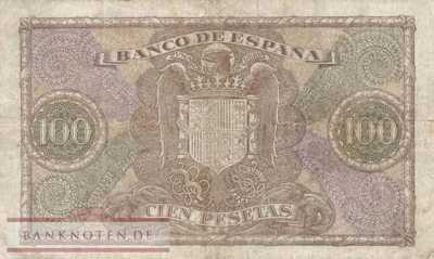 Spain - 100  Pesetas (#118a_F)