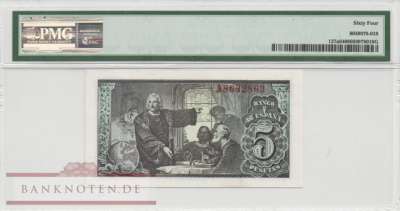 Spanien - 5  Pesetas - PMG 64 (#127a-PMG64_UNC)