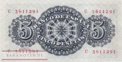 Spanien - 5  Pesetas (#134a_UNC)