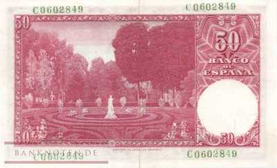 Spanien - 50  Pesetas (#141a_XF)