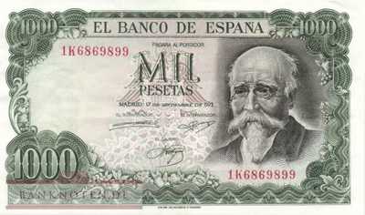 Spain - 1.000  Pesetas (#154_VF)