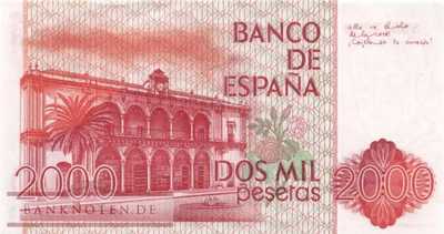 Spanien - 2.000  Pesetas (#159_UNC)