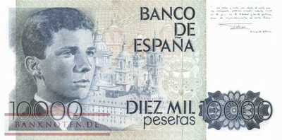 Spanien - 10.000  Pesetas (#161_UNC)