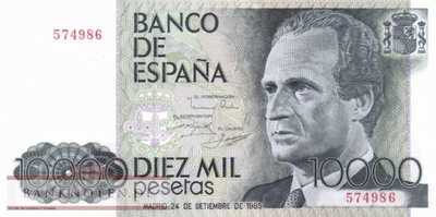 Spanien - 10.000  Pesetas (#161_UNC)