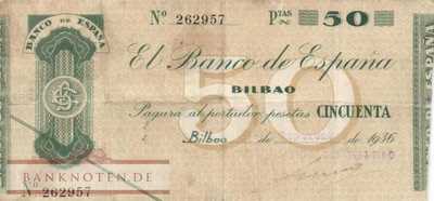 Spanien - 50  Pesetas (#S553a_F)