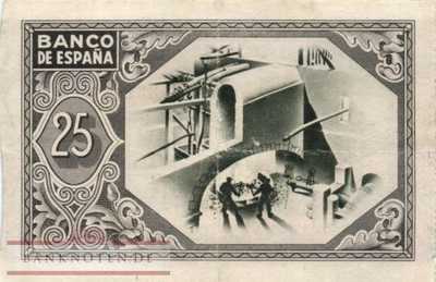 Spanien - 25  Pesetas (#S563g_VF)