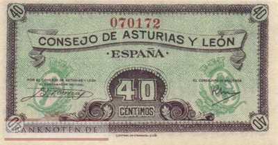 Spanien - 40  Centimos (#S602_UNC)