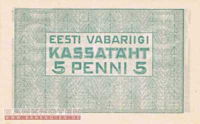 Estonia - 5 Penni (#039a_UNC)