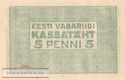 Estland - 5  Penni (#039a_AU)