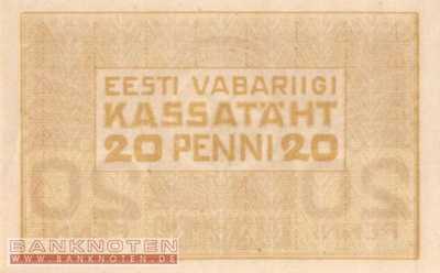 Estland - 20  Penni (#041a_UNC)