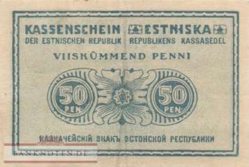 Estland - 50  Penni (#042a_VF)