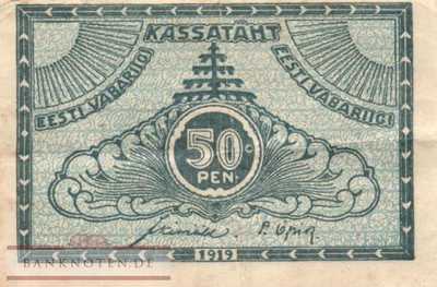 Estland - 50  Penni (#042a_F)