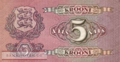 Estonia - 5  Krooni (#062a_XF)