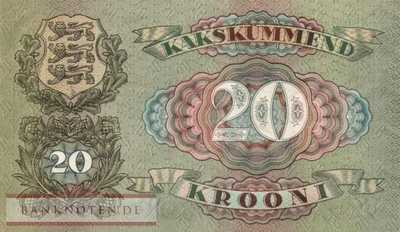 Estland - 20  Krooni (#064a_AU)