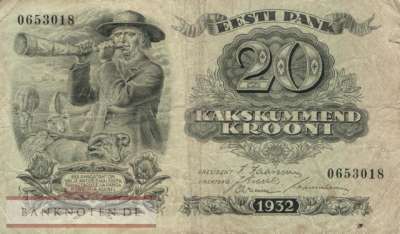 Estland - 20  Krooni (#064a_F)