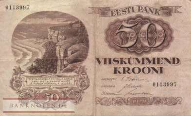 Estonia - 50  Krooni (#065a_VF)
