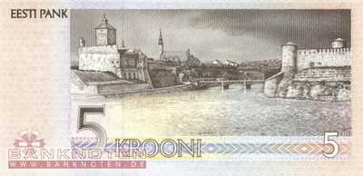 Estonia - 5  Krooni (#076a_UNC)