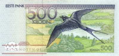 Estonia - 500  Krooni (#081a_UNC)