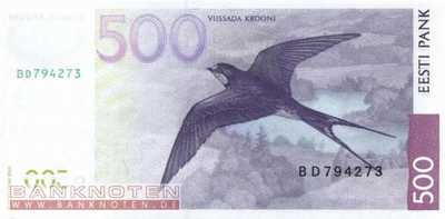 Estland - 500  Krooni (#083a_UNC)