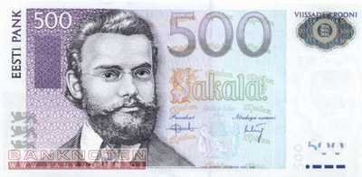 Estland - 500  Krooni (#083a_UNC)