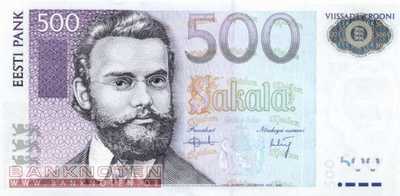 Estonia - 500  Krooni (#083a_UNC)