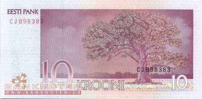 Estland - 10  Krooni (#086a_UNC)