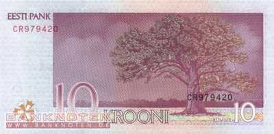 Estonia - 10  Krooni (#086b_UNC)