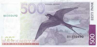 Estland - 500  Krooni (#089_UNC)