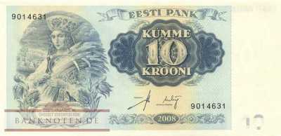 Estonia - 10  Krooni (#090_UNC)