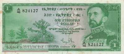 Äthiopien - 1  Dollar (#018a_AU)