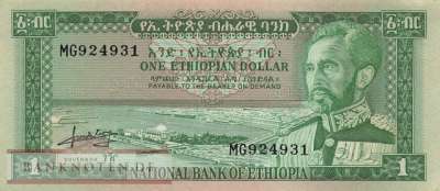 Äthiopien - 1  Dollar (#025a_AU)