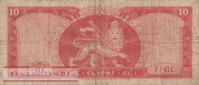 Äthiopien - 10  Dollars (#027a_VG)