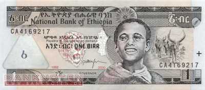 Äthiopien - 1  Birr (#046b_UNC)