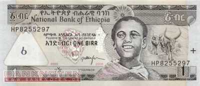 Ethiopia - 1  Birr (#046e_UNC)