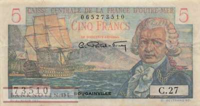 Französisch Äquatorial-Afrika - 5  Francs (#020B_VF)