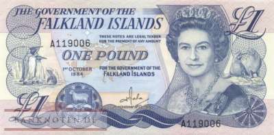Falkland Islands - 1  Pound (#013a_UNC)