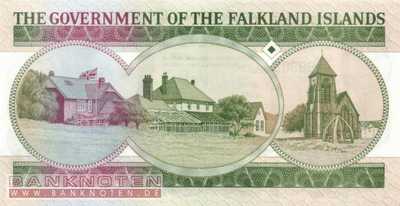 Falkland Islands - 10 Pounds (#014a_UNC)